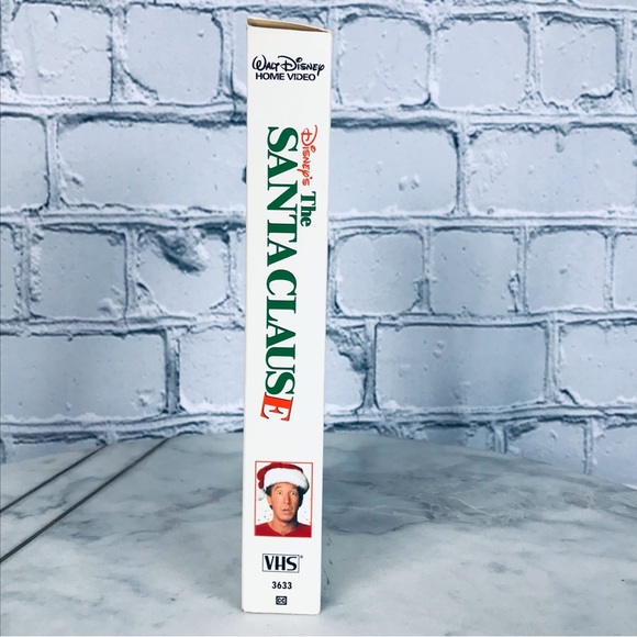 Disney The Santa Clause Vintage VHS Christmas Movie Starting Tim Allen - Picture 3 of 6